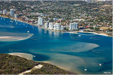 Gold Coast Broadwater Island QLD Aerial Photography