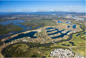 Aerial Photo Helensvale QLD Aerial Photography