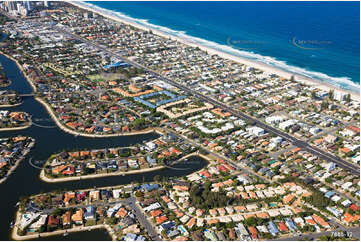 Aerial Photo Mermaid Waters QLD Aerial Photography