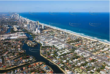 Aerial Photo Mermaid Waters QLD Aerial Photography