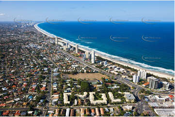 Aerial Photo Burleigh Heads QLD Aerial Photography