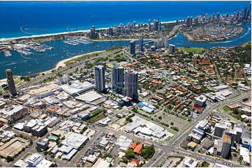 Aerial Photo Southport QLD Aerial Photography