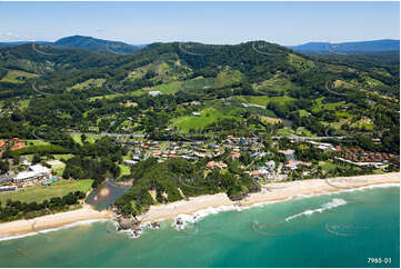 Aerial Photo Sapphire Beach NSW Aerial Photography