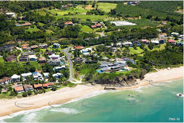 Aerial Photo Sapphire Beach NSW Aerial Photography