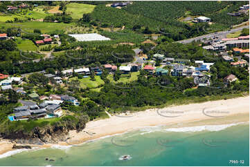 Aerial Photo Sapphire Beach NSW Aerial Photography