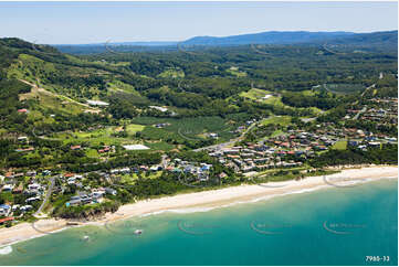 Aerial Photo Sapphire Beach NSW Aerial Photography