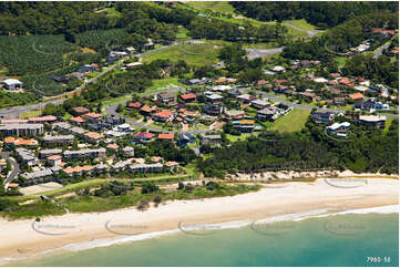 Aerial Photo Sapphire Beach NSW Aerial Photography