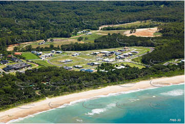 Aerial Photo Sapphire Beach NSW Aerial Photography