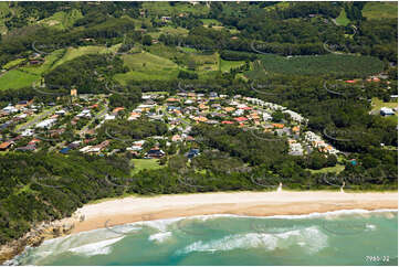 Aerial Photo Sapphire Beach NSW Aerial Photography