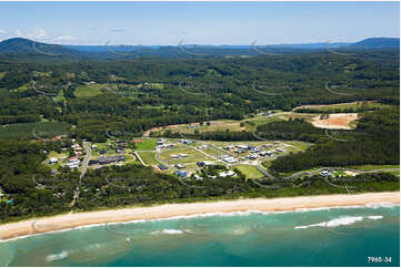 Aerial Photo Sapphire Beach NSW Aerial Photography