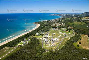 Aerial Photo Sapphire Beach NSW Aerial Photography