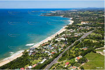 Aerial Photo Sapphire Beach NSW Aerial Photography