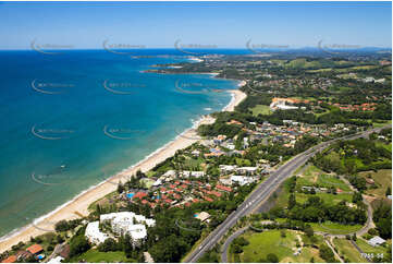 Aerial Photo Sapphire Beach NSW Aerial Photography