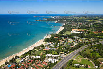 Aerial Photo Sapphire Beach NSW Aerial Photography