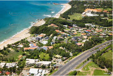 Aerial Photo Sapphire Beach NSW Aerial Photography