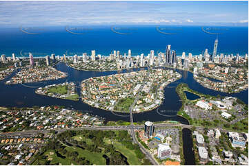 Aerial Photo Chevron & Cronin Island QLD Aerial Photography