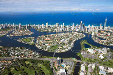 Aerial Photo Chevron & Cronin Island QLD Aerial Photography