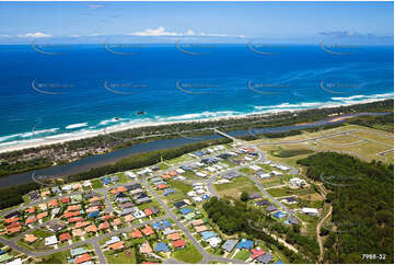 Aerial Photo Pottsville NSW Aerial Photography