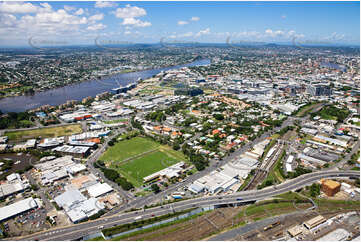 Aerial Photo Bowen Hills QLD Aerial Photography