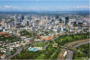 Aerial Photo Spring Hill QLD Aerial Photography