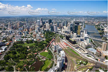 Aerial Photo Brisbane CBD QLD Aerial Photography