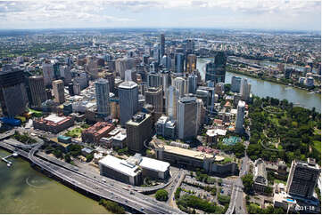 Aerial Photo Brisbane CBD QLD Aerial Photography