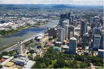 Aerial Photo Brisbane CBD QLD Aerial Photography