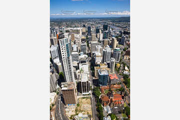 Aerial Photo Brisbane CBD QLD Aerial Photography