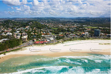 Aerial Photo Kirra QLD Aerial Photography