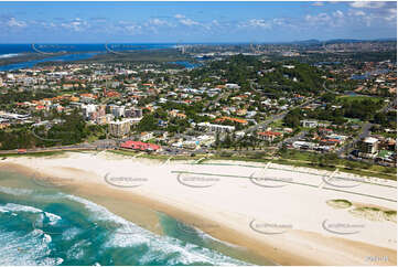 Aerial Photo Kirra QLD Aerial Photography