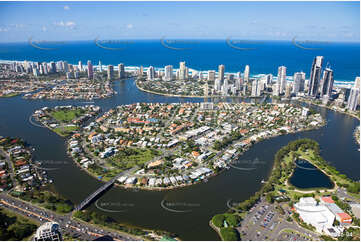 Aerial Photo Chevron & Cronin Island QLD Aerial Photography