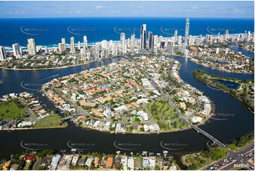 Aerial Photo Chevron & Cronin Island QLD Aerial Photography