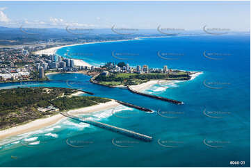 Aerial Photo Coolangatta QLD Aerial Photography