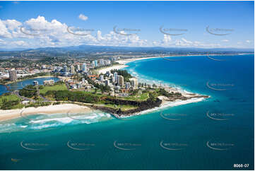 Aerial Photo Coolangatta QLD Aerial Photography