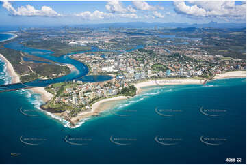 Aerial Photo Coolangatta QLD Aerial Photography