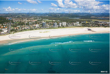 Aerial Photo Kirra QLD Aerial Photography