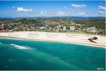 Aerial Photo Kirra QLD Aerial Photography