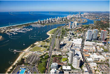 Aerial Photo Southport QLD Aerial Photography