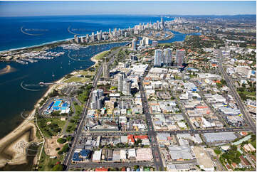 Aerial Photo Southport QLD Aerial Photography