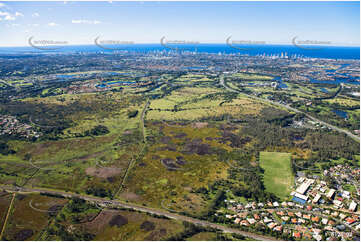 Aerial Photo Carrara QLD Aerial Photography