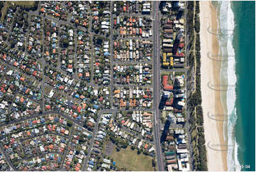 Vertical Aerial Photo Burleigh Heads QLD Aerial Photography