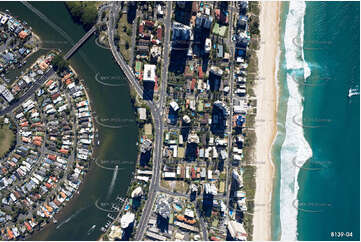 Vertical Aerial Photo Surfers Paradise QLD Aerial Photography