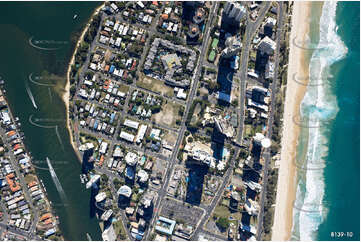 Vertical Aerial Photo Surfers Paradise QLD Aerial Photography