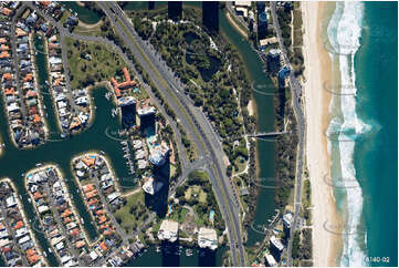Vertical Aerial Main Beach QLD Aerial Photography