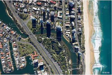 Vertical Aerial Main Beach QLD Aerial Photography