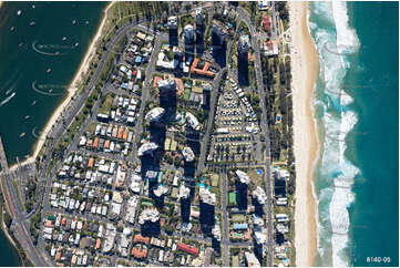 Vertical Aerial Main Beach QLD Aerial Photography