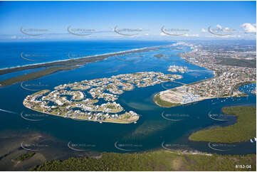 Aerial Photo Paradise Point QLD Aerial Photography