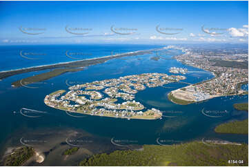 Aerial Photo Sovereign Island QLD Aerial Photography