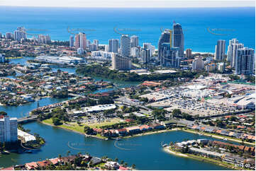 Aerial Photo Mermaid Waters QLD Aerial Photography