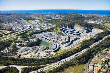 Quarry West Burleigh Aerial Photography